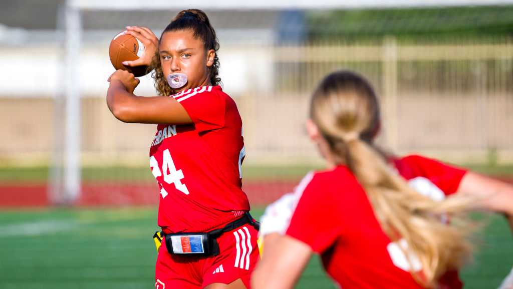 'Historic moment': Nebraska Athletics extends first offer to flag football quarterback