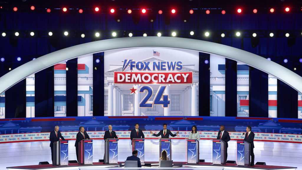 Fact check First 2024 election Republican presidential debate