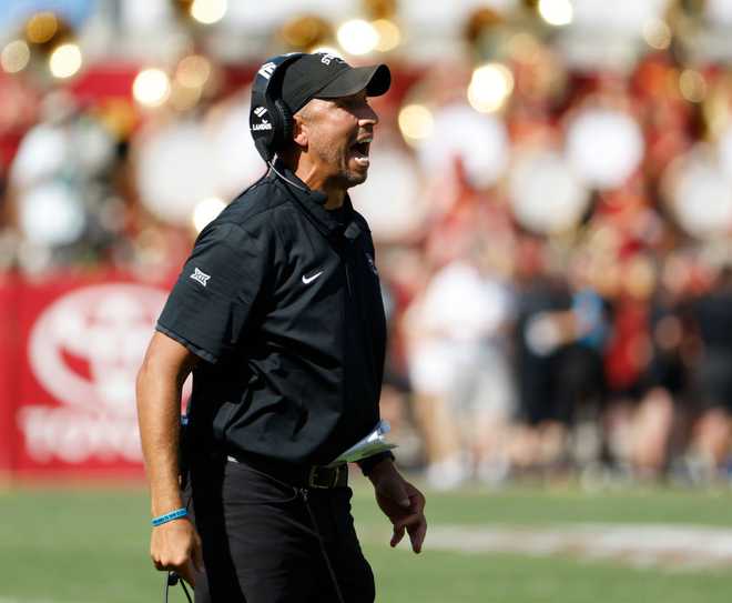 AMES,&#x20;IA&#x20;-&#x20;SEPTEMBER&#x20;2&#x3A;&#x20;Head&#x20;coach&#x20;Matt&#x20;Campbell&#x20;of&#x20;the&#x20;Iowa&#x20;State&#x20;Cyclones&#x20;coaches&#x20;from&#x20;the&#x20;sidelines&#x20;in&#x20;the&#x20;second&#x20;half&#x20;of&#x20;play&#x20;against&#x20;the&#x20;Northern&#x20;Iowa&#x20;Panthers&#x20;at&#x20;Jack&#x20;Trice&#x20;Stadium&#x20;on&#x20;September&#x20;2,&#x20;2023&#x20;in&#x20;Ames,&#x20;Iowa.&#x20;The&#x20;Iowa&#x20;State&#x20;Cyclones&#x20;won&#x20;30-9&#x20;over&#x20;the&#x20;Northern&#x20;Iowa&#x20;Panthers.&#x28;Photo&#x20;by&#x20;David&#x20;Purdy&#x2F;Getty&#x20;Images&#x29;
