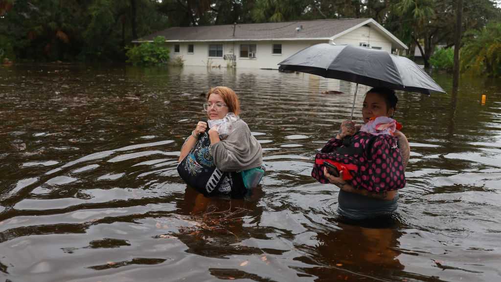 Watch: Hurricane Idalia brings 125 mph wind, devastating floods to Florida