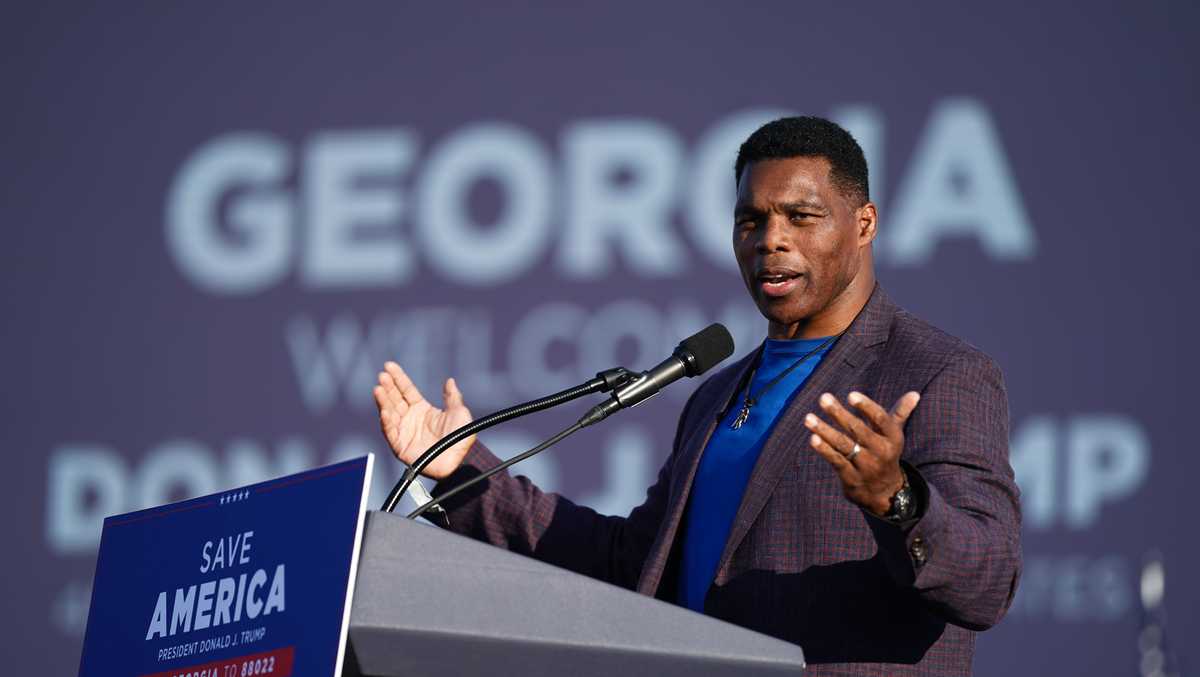 Herschel Walker: Donald Trump is 'my frontrunner' for president