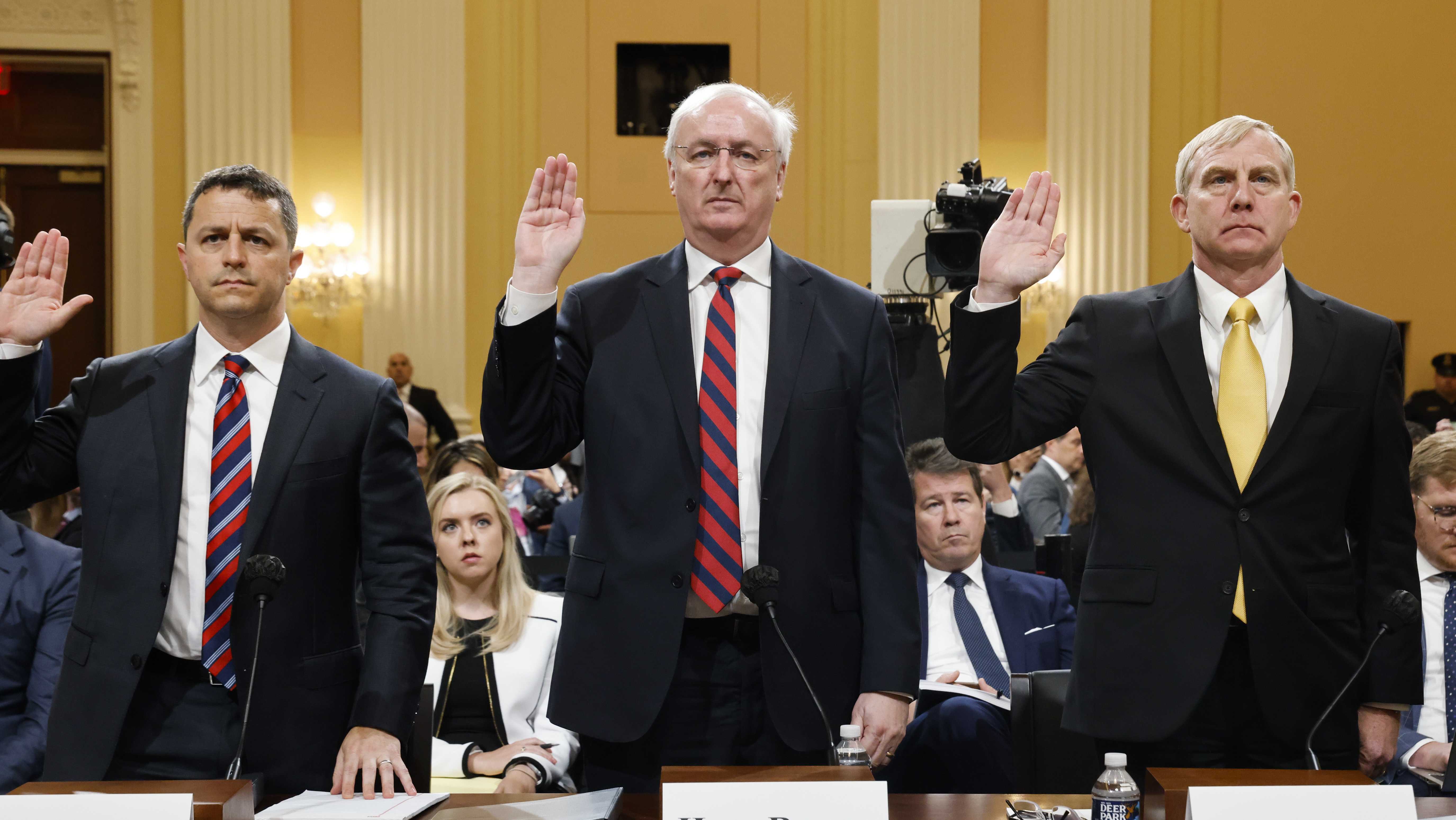 LIVE: Jan. 6 panel hears of former President Trump's pressure on Justice Department - Vimarsana News