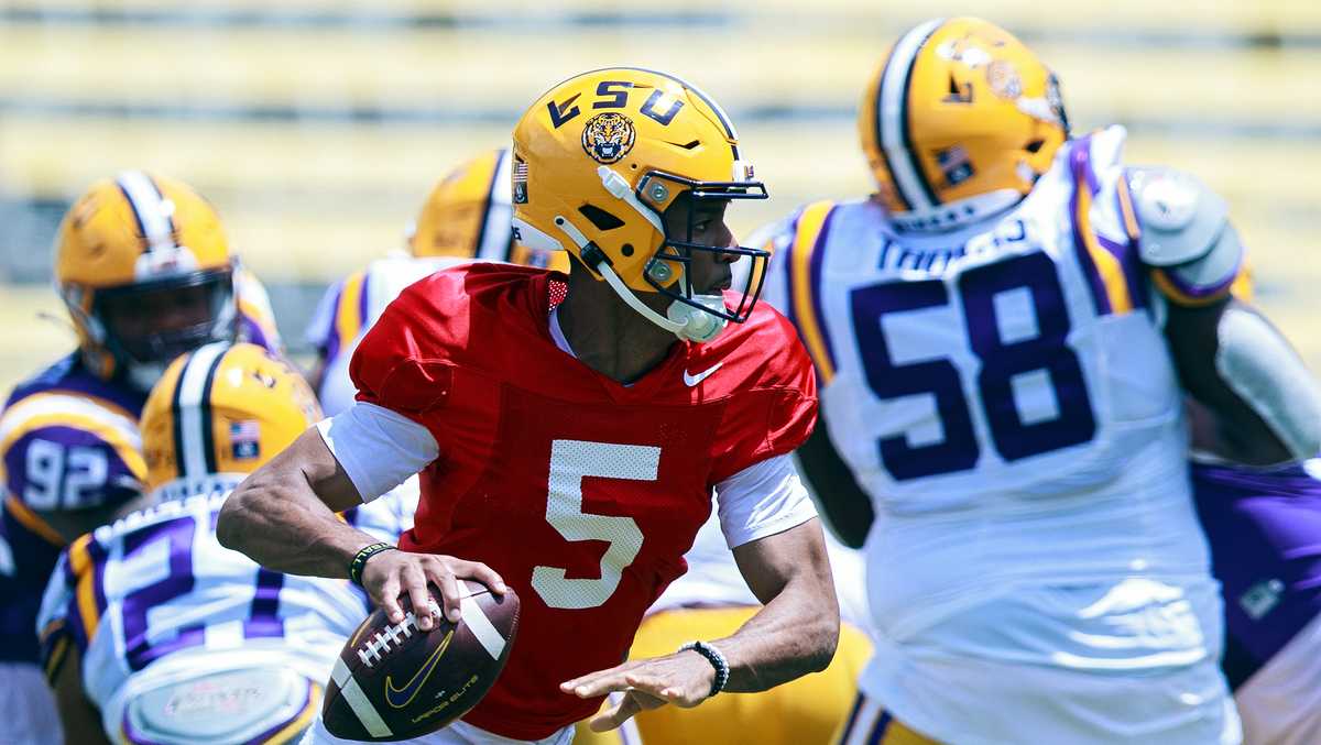 LSU football, Jayden Daniels at 2023 SEC Media Days