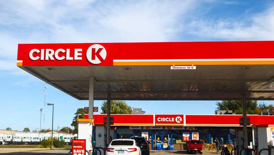 Circle K petrol station is seen in Illinois, United States, on October 15, 2022. (Photo by Beata Zawrzel/NurPhoto via Getty Images)