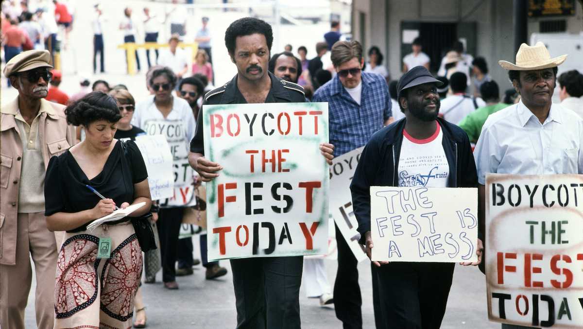 Details of Jesse Jackson's services in South Carolina revealed