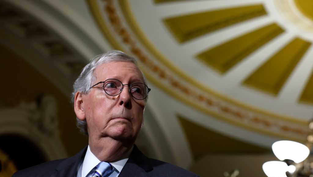 Sen Mitch Mcconnell Reelected As Republican Leader Quashing Challenge From Sen Rick Scott