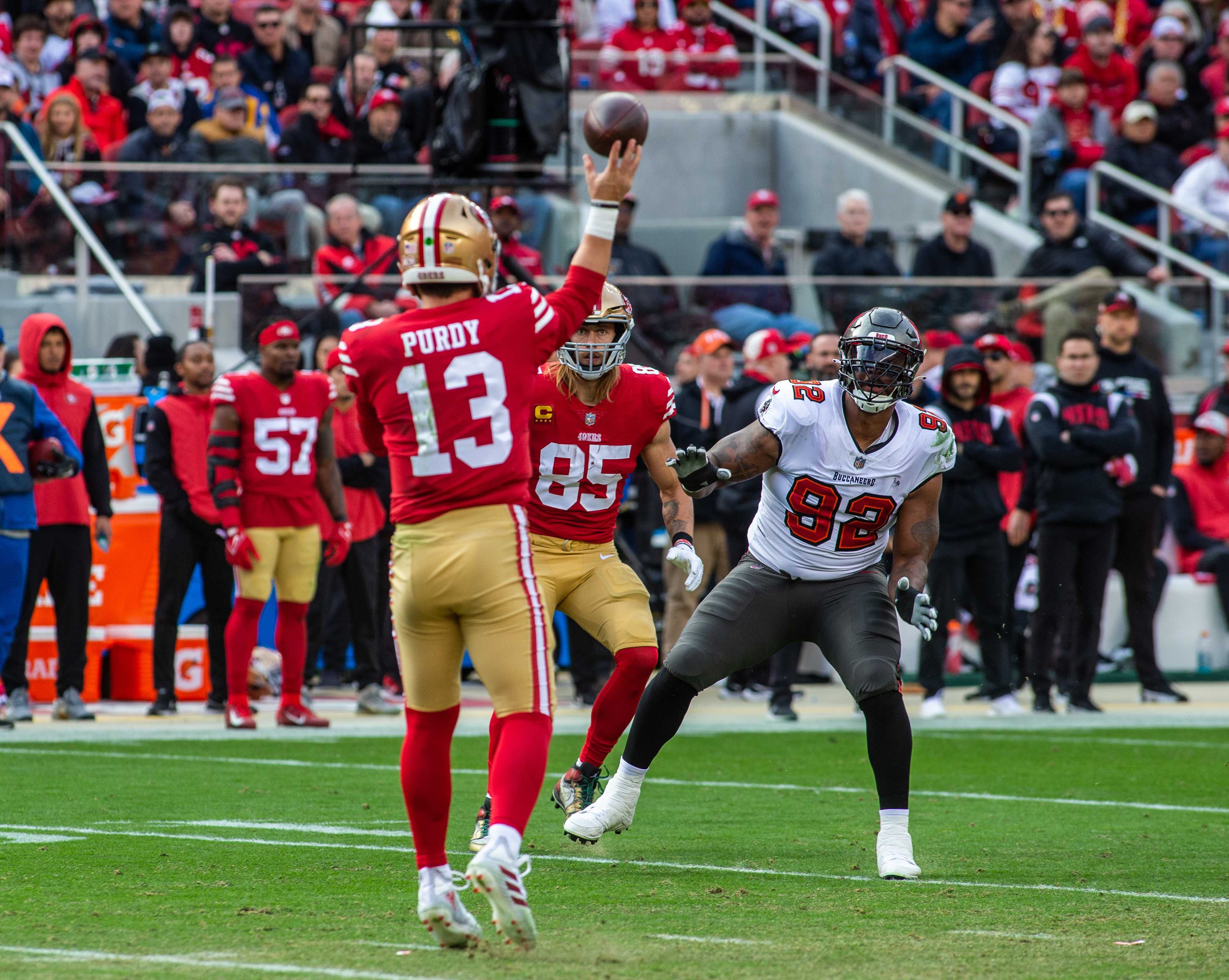 San Francisco 49ers 21-13 Seattle Seahawks: Brock Purdy throws two TDs as  49ers clinch NFC West division title on Thursday night, NFL News