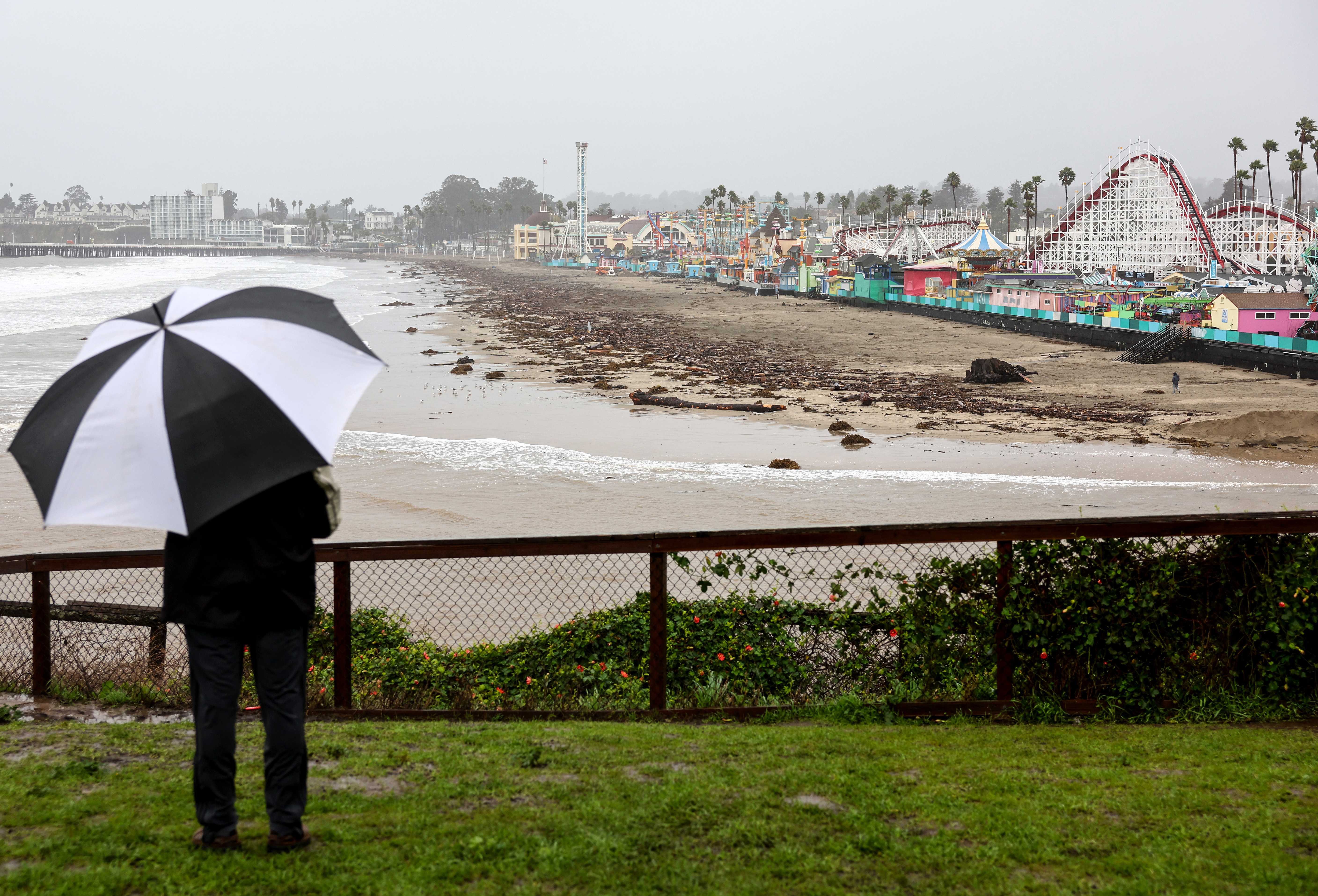 California received 400 to 600 above average rainfall. And more