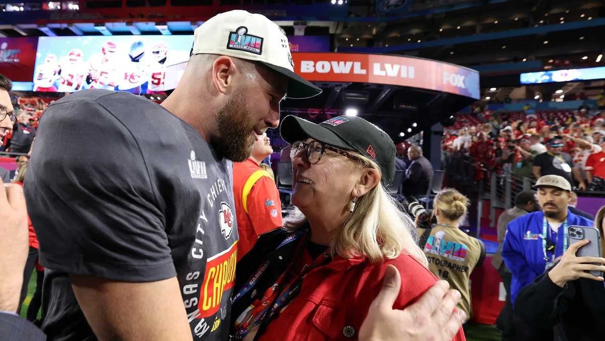 Super Bowl 2023: Jason and Travis Kelce's Mom Has Split Jersey for