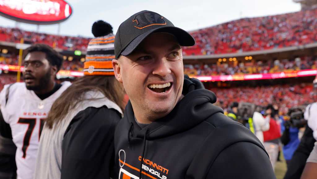 Bengals coach Zac Taylor on Joe Burrow, Arrowhead Stadium and more