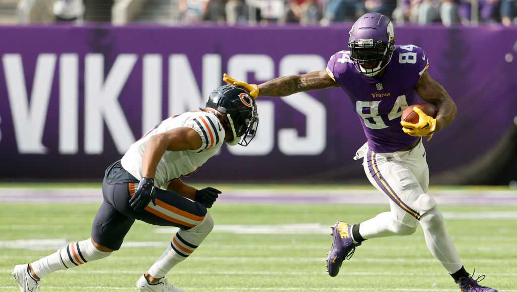 Irv Smith Jr. receives praise from PFF and Vikings' head coach - Cincy  Jungle