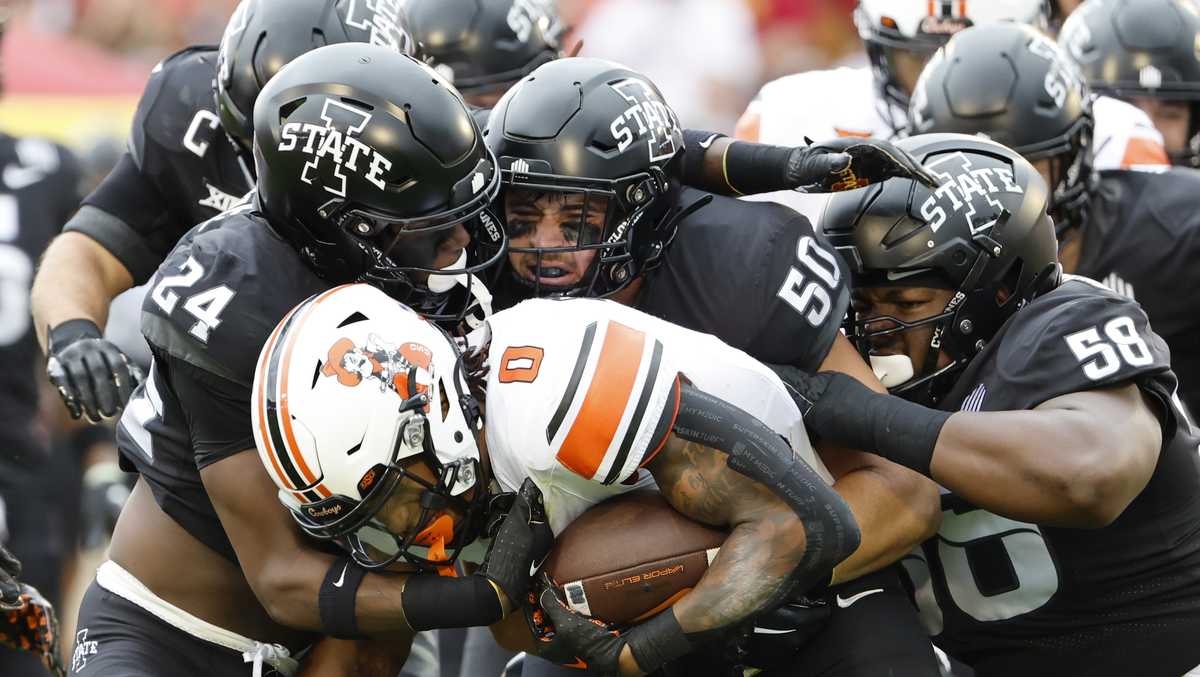 How to watch today's Iowa State-Oklahoma State football game. Time, TV