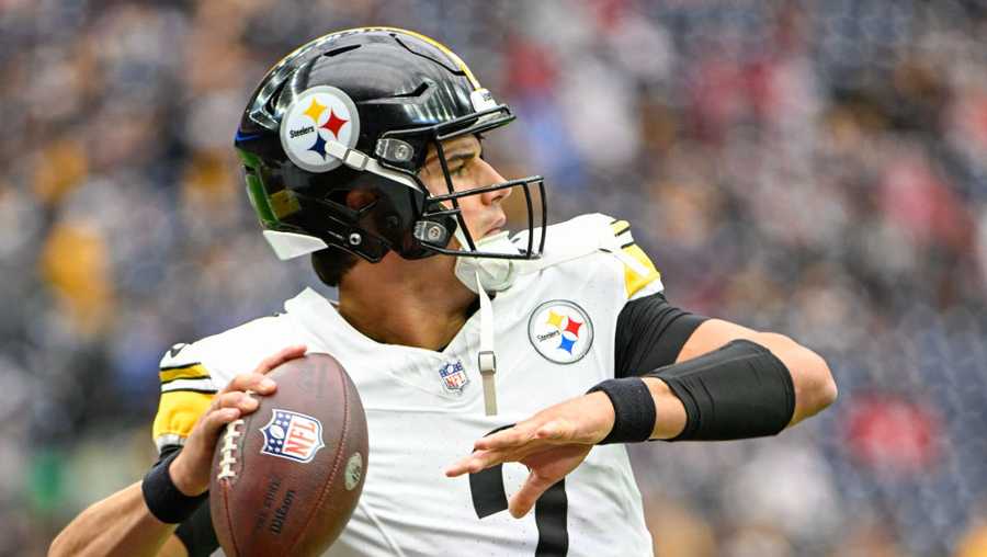 Mason Rudolph's story of perseverance takes a turn as the Steelers put  their season in his hands
