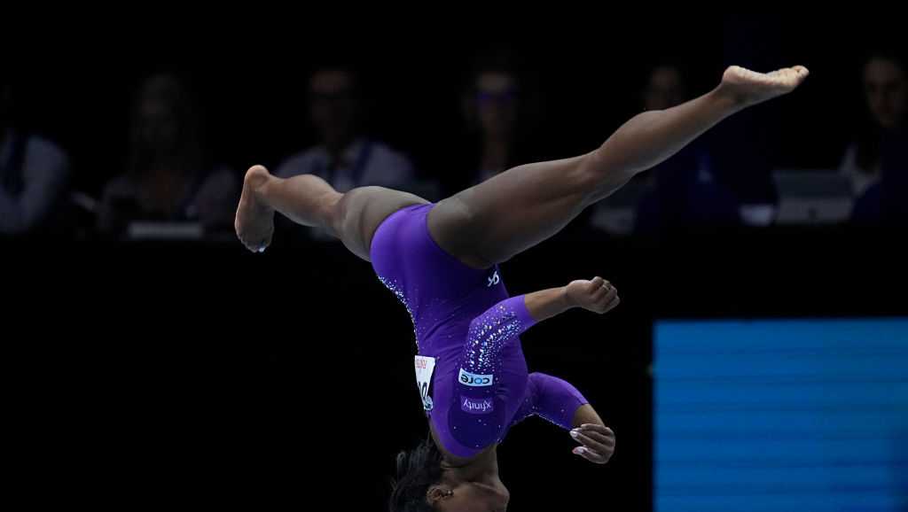 Simone Biles earns third AP Female Athlete of the Year