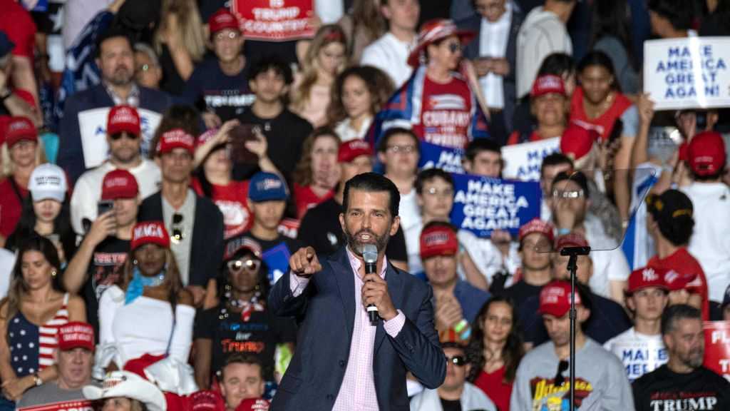 Donald Trump rally at Ted Hendricks Stadium in South Florida