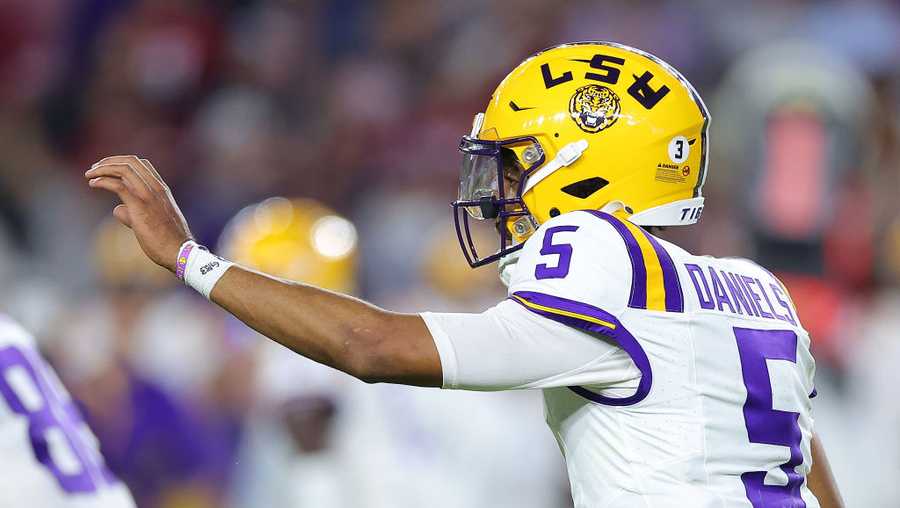 Jayden Daniels, The Dazzling Quarterback For Lsu, Is The Ap College 