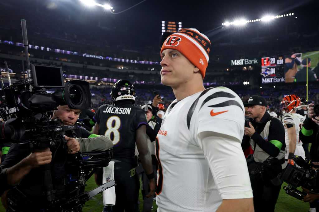 Bengals QB Joe Burrow Exits Ravens Game With Sprained Wrist