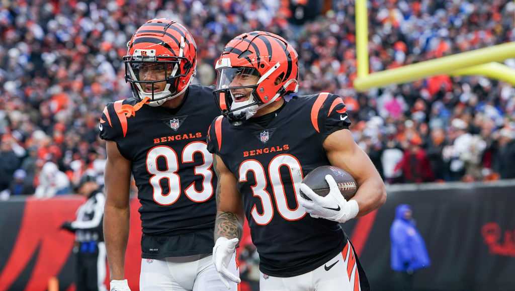 WATCH: Bengals rookie scores first career touchdown to give Cincinnati ...