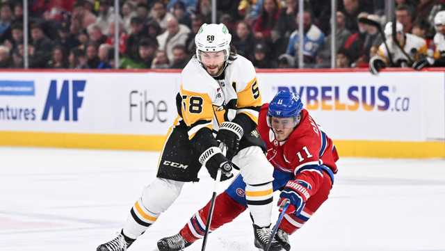 Crosby moves up scoring list, Harkins gives Penguins 4-3 win over Canadiens in 12th round of SO - Vimarsana News