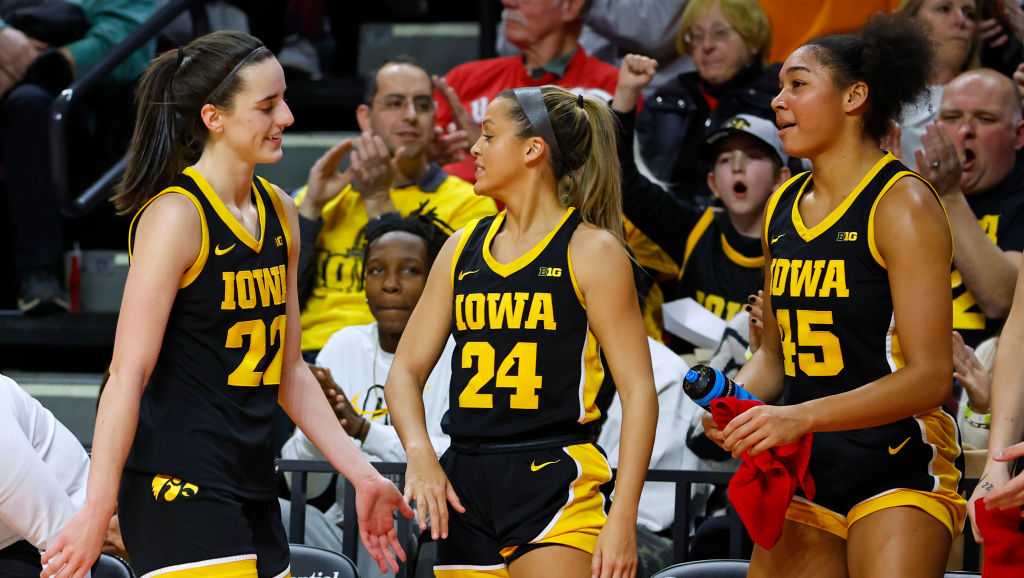 AP Top 25 Caitlin Clark, Iowa women's basketball up to 3