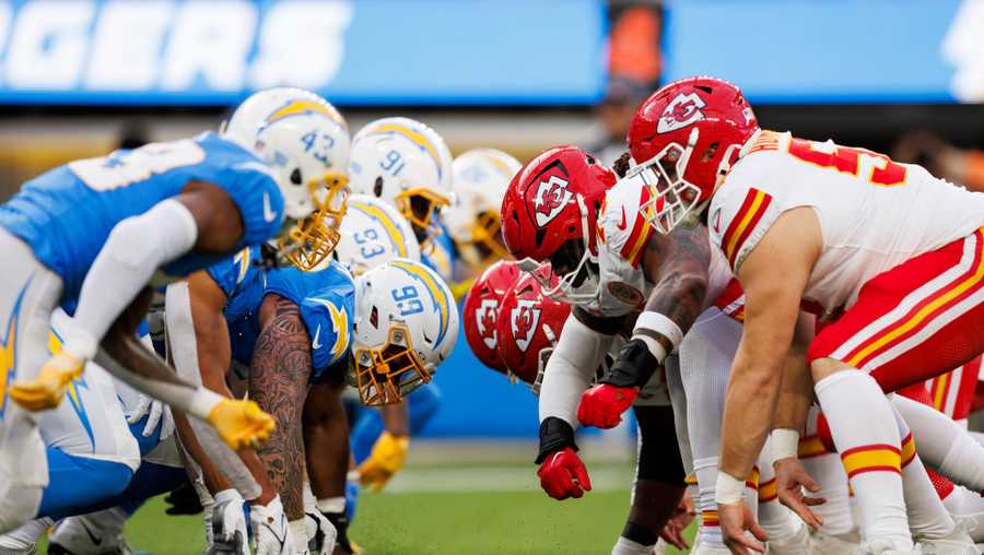 Chiefs-Chargers game: Thursday injury reports