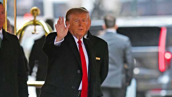 NEW YORK, NY - JANUARY 26: Donald Trump is seen on January 26, 2024 in New York City.  (Photo by GWR/Star Max/GC Images)