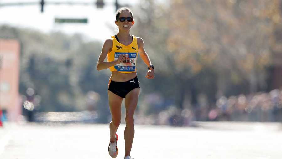 Sacramento’s Fiona O’Keeffe drops out of Paris Olympic marathon early