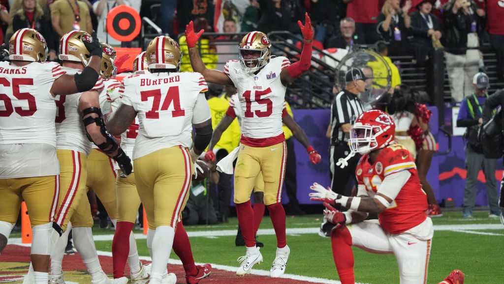 49ers Jauan Jennings second player after Nick Foles to throw and catch  touchdowns in Super Bowl