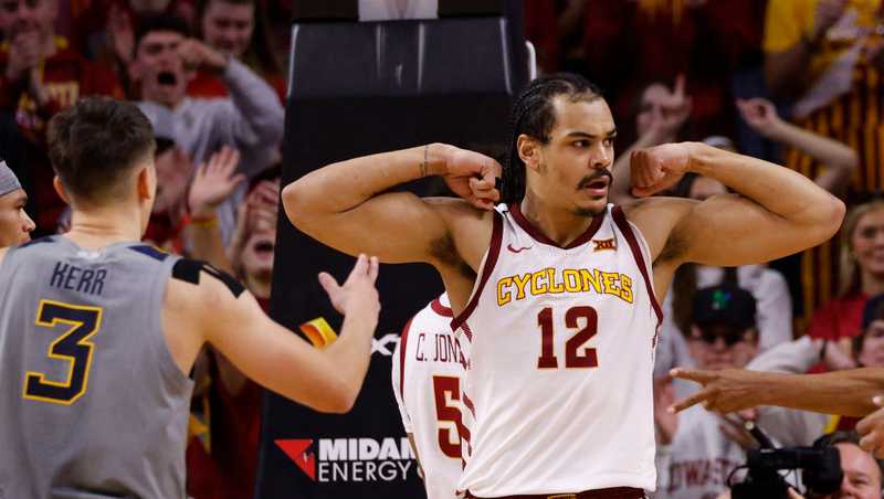 AP Top 25: Iowa State basketball slips to No. 8 in latest poll