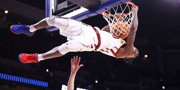 OMAHA,&#x20;NEBRASKA&#x20;-&#x20;MARCH&#x20;21&#x3A;&#x20;Keshon&#x20;Gilbert&#x20;&#x23;10&#x20;of&#x20;the&#x20;Iowa&#x20;State&#x20;Cyclones&#x20;dunks&#x20;the&#x20;ball&#x20;during&#x20;the&#x20;first&#x20;half&#x20;of&#x20;the&#x20;game&#x20;against&#x20;the&#x20;South&#x20;Dakota&#x20;State&#x20;Jackrabbits&#x20;during&#x20;the&#x20;first&#x20;round&#x20;of&#x20;the&#x20;2024&#x20;NCAA&#x20;Men&amp;apos&#x3B;s&#x20;Basketball&#x20;Tournament&#x20;held&#x20;at&#x20;CHI&#x20;Health&#x20;Center&#x20;on&#x20;March&#x20;21,&#x20;2024&#x20;in&#x20;Omaha,&#x20;Nebraska.&#x20;&#x28;Photo&#x20;by&#x20;Tyler&#x20;Schank&#x2F;NCAA&#x20;Photos&#x20;via&#x20;Getty&#x20;Images&#x29;