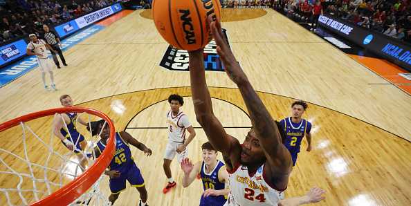 OMAHA,&#x20;NEBRASKA&#x20;-&#x20;MARCH&#x20;21&#x3A;&#x20;Hason&#x20;Ward&#x20;&#x23;24&#x20;of&#x20;the&#x20;Iowa&#x20;State&#x20;Cyclones&#x20;dunks&#x20;the&#x20;ball&#x20;against&#x20;the&#x20;South&#x20;Dakota&#x20;State&#x20;Jackrabbits&#x20;during&#x20;the&#x20;first&#x20;half&#x20;in&#x20;the&#x20;first&#x20;round&#x20;of&#x20;the&#x20;NCAA&#x20;Men&amp;apos&#x3B;s&#x20;Basketball&#x20;Tournament&#x20;at&#x20;CHI&#x20;Health&#x20;Center&#x20;on&#x20;March&#x20;21,&#x20;2024&#x20;in&#x20;Omaha,&#x20;Nebraska.&#x20;&#x28;Photo&#x20;by&#x20;Michael&#x20;Reaves&#x2F;Getty&#x20;Images&#x29;