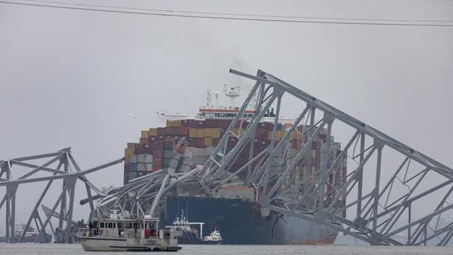 Visualizing the Baltimore Key Bridge collapse - Vimarsana News