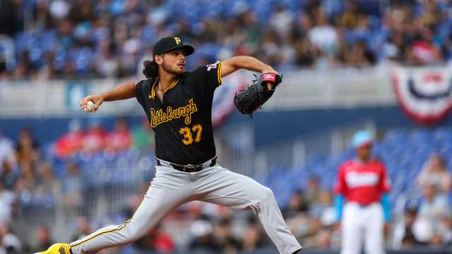 Jared Jones strikes out 10 ton win major league debut, leading Pirates over Marlins 9-3 - Vimarsana News