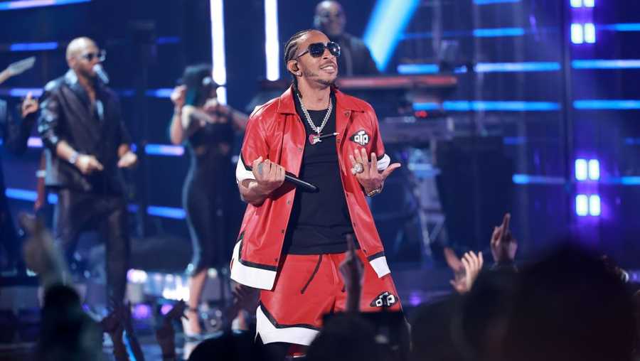 Ludacris performing at 2025 Kansas State Fair