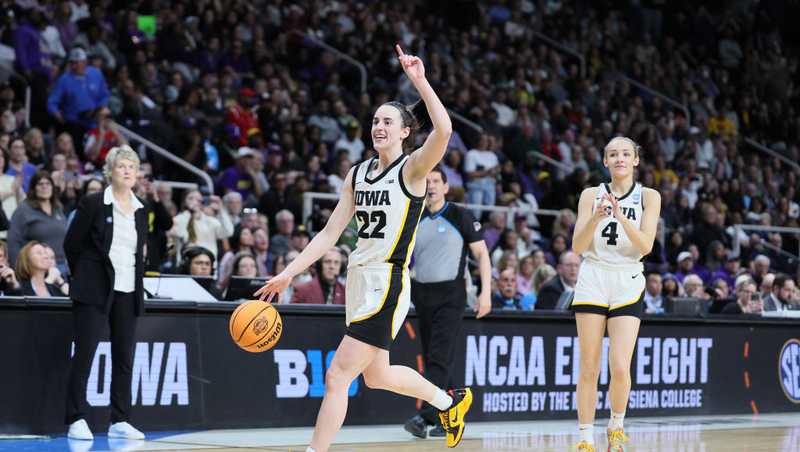 Caitlin Clark nominated for 3 ESPY awards, including best athlete in women's sports