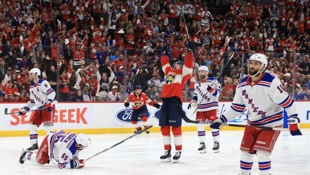 Reinhart scores in OT, Panthers beat Rangers in OT of Game 4 of East final - Vimarsana News