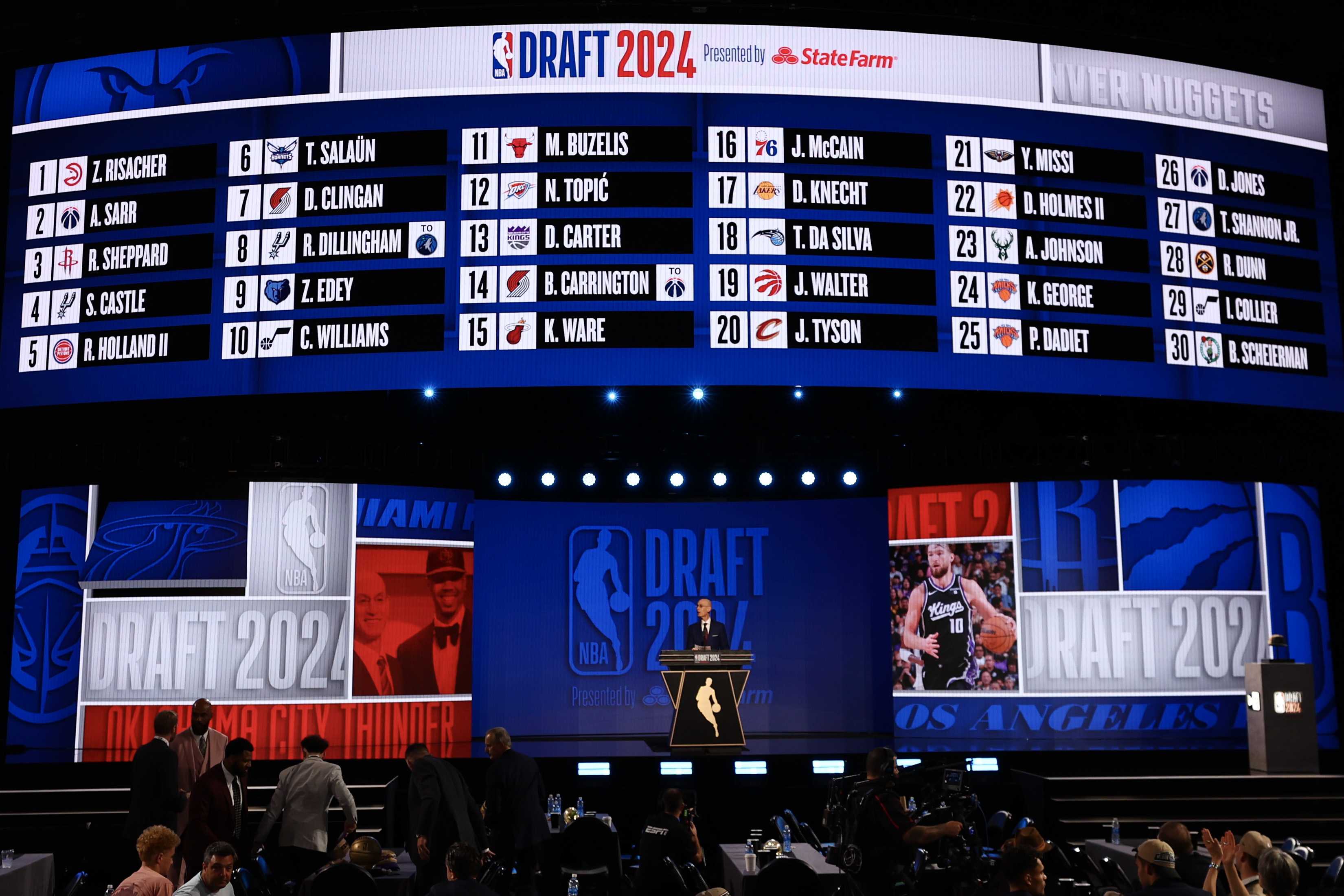 Celtics Draft ﻿﻿Baylor Scheierman At No. 30 Of 2024 NBA Draft