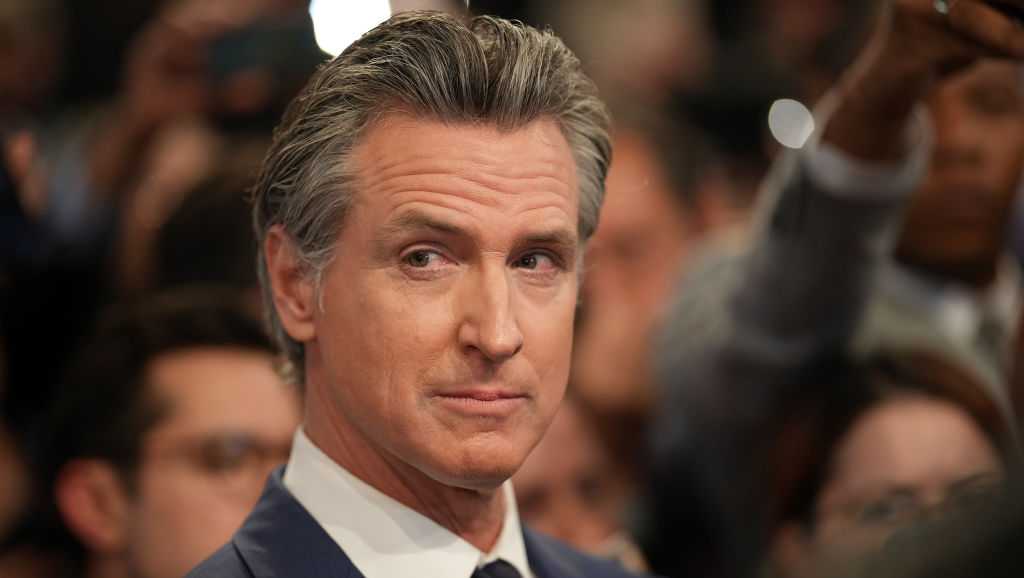 What has Gov. Newsom been up to in South Carolina?