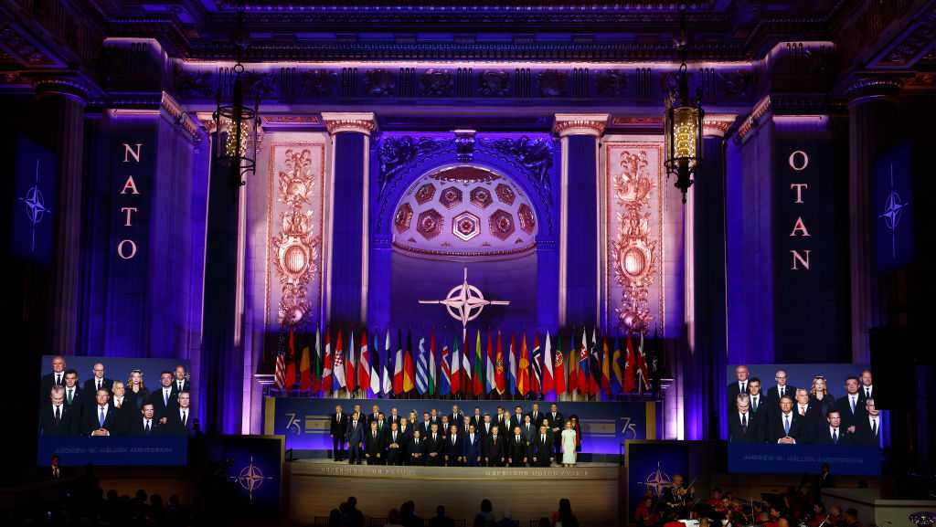 NATO summit in Washington focuses on Ukraine, protection spending NATO summit in Washington focuses on Ukraine, protection spending