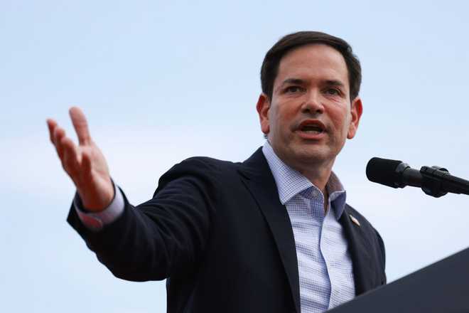 DORAL,&#x20;FLORIDA&#x20;-&#x20;JULY&#x20;09&#x3A;&#x20;Sen.&#x20;Marco&#x20;Rubio&#x20;&#x28;R-FL&#x29;&#x20;attends&#x20;a&#x20;campaign&#x20;rally&#x20;for&#x20;former&#x20;President&#x20;Donald&#x20;Trump&#x20;at&#x20;the&#x20;Trump&#x20;National&#x20;Doral&#x20;Golf&#x20;Club&#x20;on&#x20;July&#x20;09,&#x20;2024&#x20;in&#x20;Doral,&#x20;Florida.&#x20;Trump&#x20;continues&#x20;to&#x20;campaign&#x20;ahead&#x20;of&#x20;the&#x20;Republican&#x20;National&#x20;Convention&#x20;which&#x20;starts&#x20;on&#x20;July&#x20;15.&#x20;&#x28;Photo&#x20;by&#x20;Joe&#x20;Raedle&#x2F;Getty&#x20;Images&#x29;