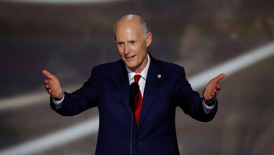 Senate Republicans set to elect new leader as Rick Scott gains momentum ...