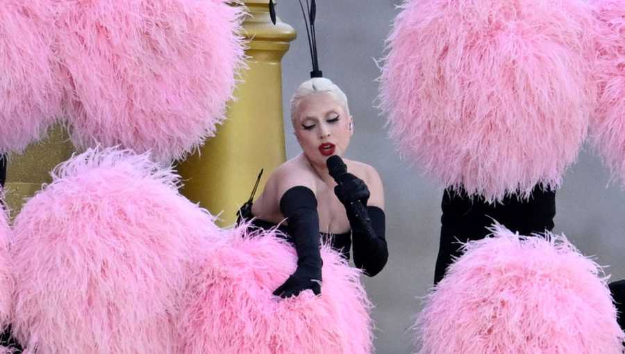 lady gaga olympic dress Watch: performs at Paris Olympics opening ceremony lady gaga olympics 2024