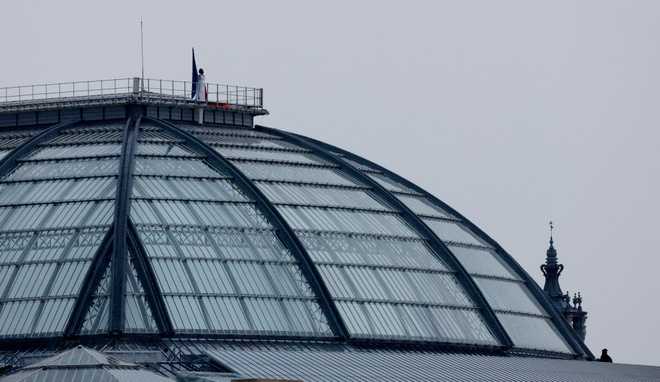 PARIS,&#x20;FRANCE&#x20;-&#x20;JULY&#x20;26&#x3A;&#x20;Axelle&#x20;Saint-Cirel&#x20;is&#x20;seen&#x20;performing&#x20;The&#x20;Marseillaise&#x20;on&#x20;the&#x20;roof&#x20;of&#x20;the&#x20;Grand-Palais&#x20;during&#x20;the&#x20;Opening&#x20;Ceremony&#x20;of&#x20;the&#x20;Olympic&#x20;Games&#x20;Paris&#x20;2024&#x20;on&#x20;July&#x20;26,&#x20;2024&#x20;in&#x20;Paris,&#x20;France.&#x20;&#x28;Photo&#x20;by&#x20;Stefan&#x20;Wermuth&#x20;-&#x20;Pool&#x2F;Getty&#x20;Images&#x29;
