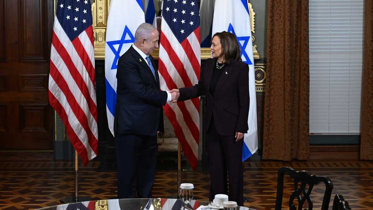 Kamala Harris calls for cease-fire deal in Israel-Hamas war to free ...