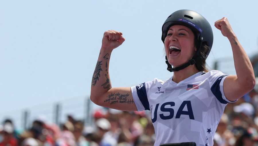 Watch Perris Benegas wins silver for Team USA with wild BMX freestyle run