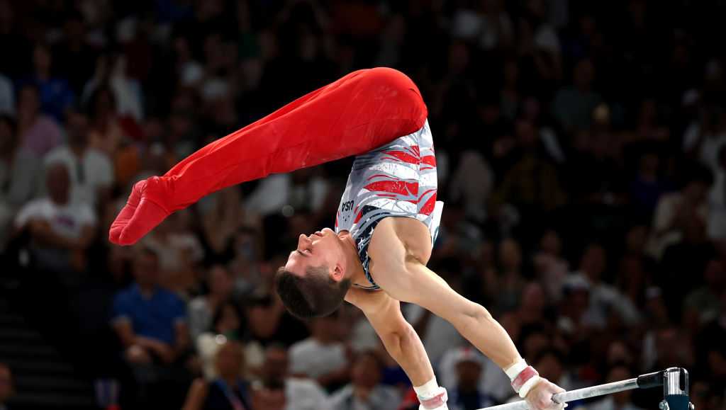 US men's gymnastics earns bronze for first Olympic team medal since 2008