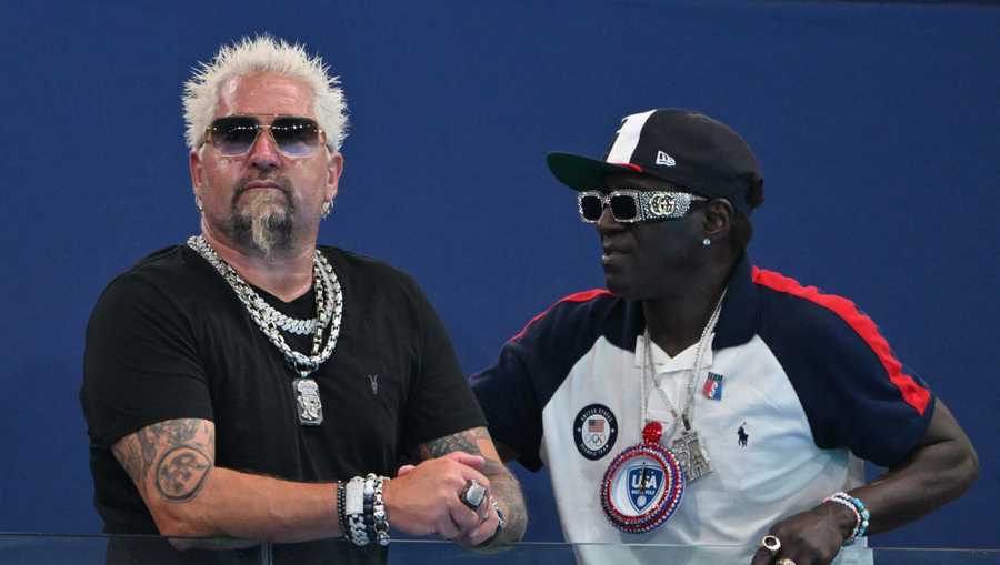Flavor Flav and Guy Fieri