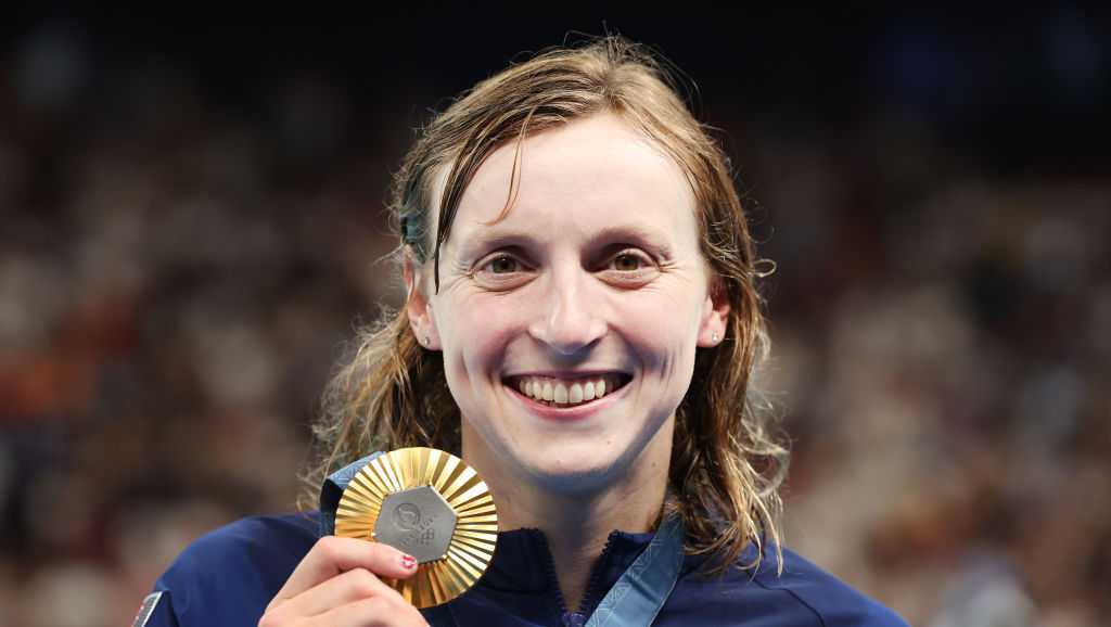 Katie Ledecky's historic swimming career in photos