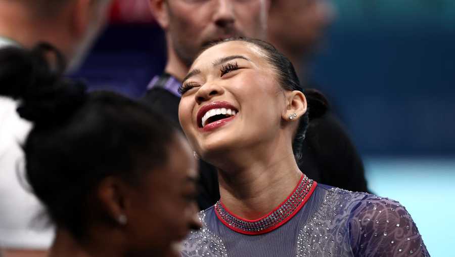 U.S. ymnast Suni Lee makes history while competing in individual allaround