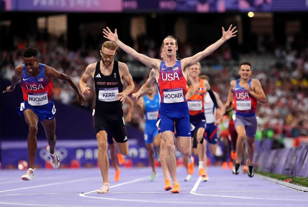 Watch: American Cole Hocker Pulls Olympic Shocker, Wins Gold In Men’s 1,500